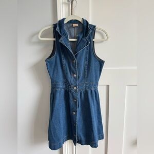 Forever 21 Blue Denim Top